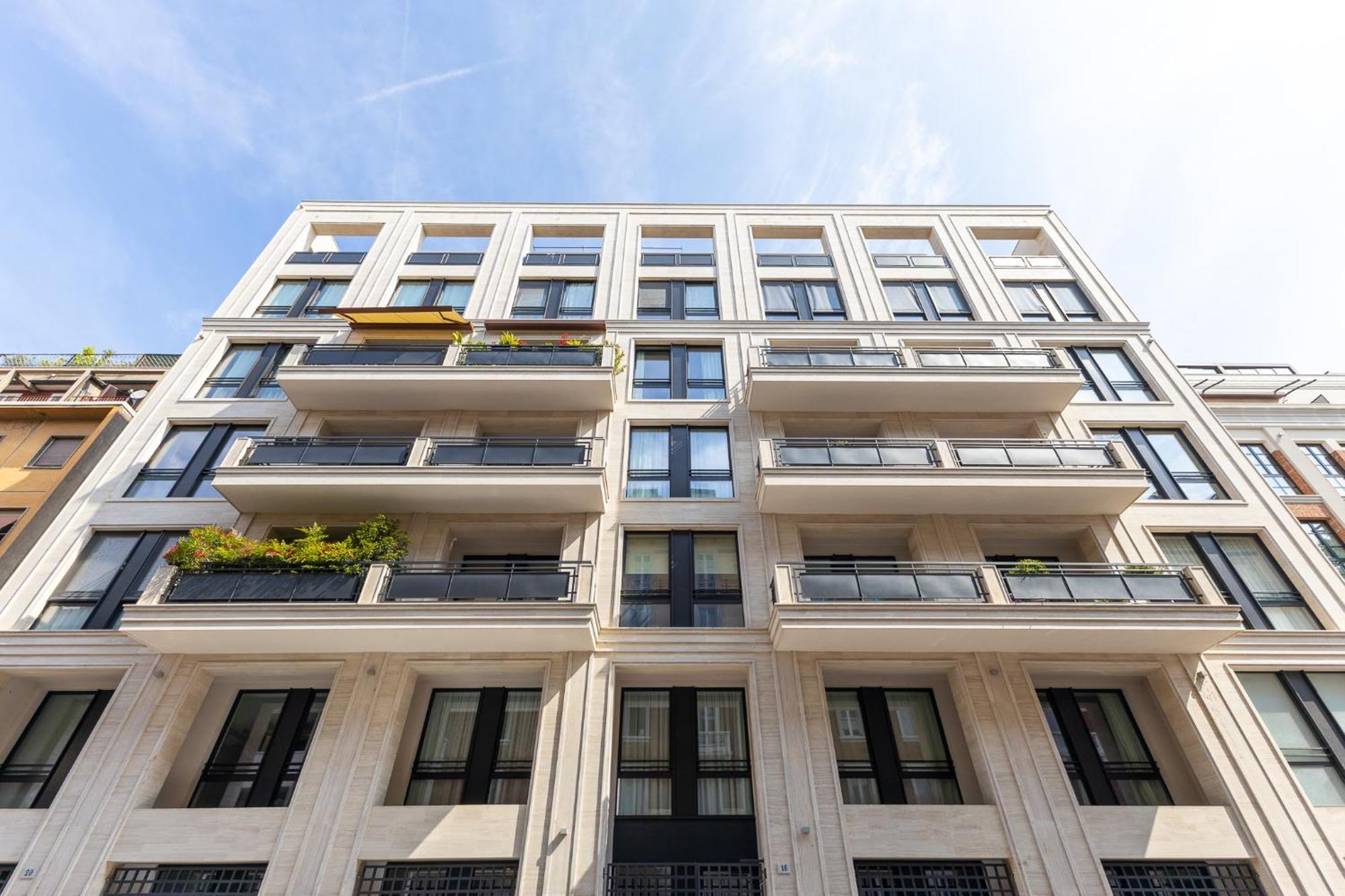 Apartament Washington Building - 4 Posti Mediolan Zewnętrze zdjęcie
