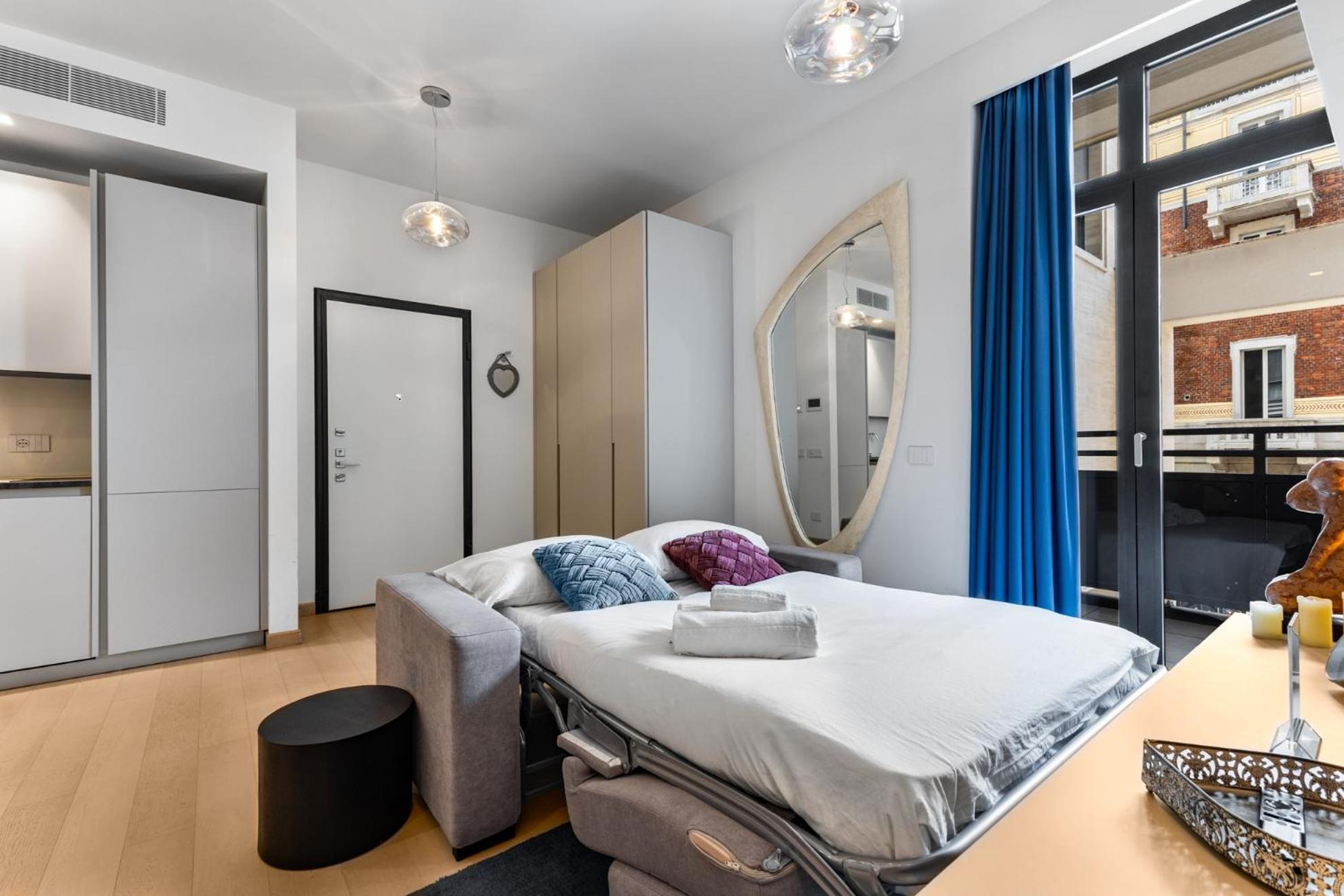 Apartament Washington Building - 4 Posti Mediolan Zewnętrze zdjęcie